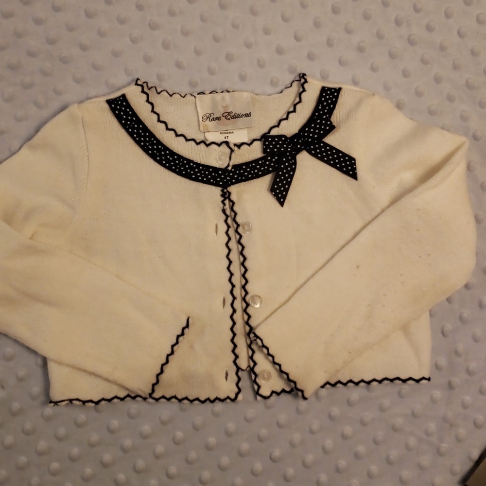 White Cardigan Sweater